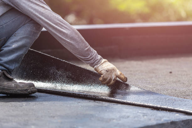 Professional Interior Drainage System technician working in Reading, MI